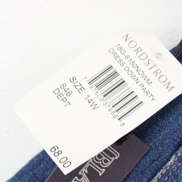 Blank NYC The Fulton Roll Up Jean Short Size‎ 14W - Picture 5 of 5